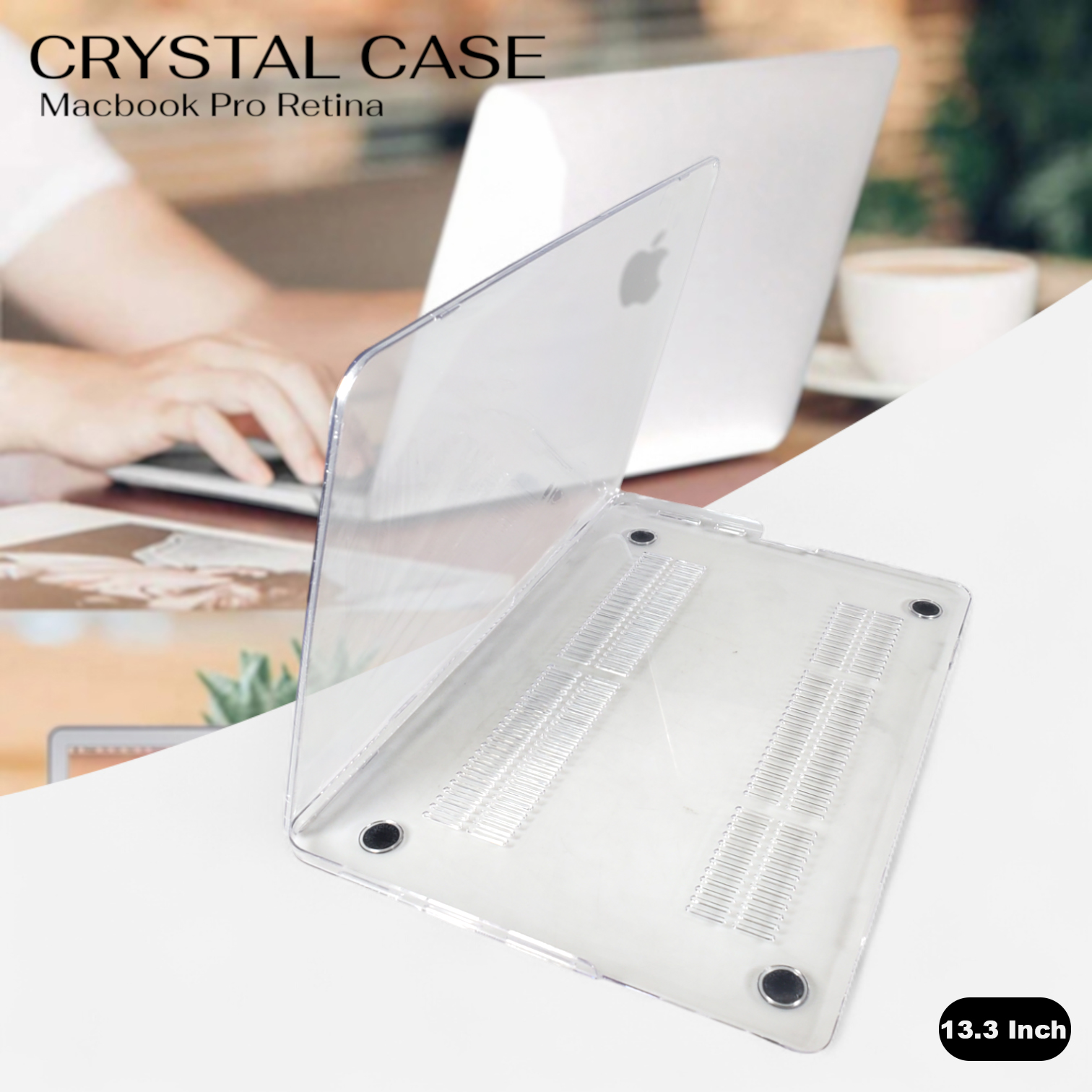 SZEGYCHX Crystal Case for Macbook Pro Retina 13.3 Inch A1425 A1502