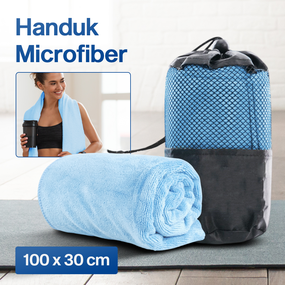 BUBM Handuk Microfiber Quick Dry 100x30cm - U0755