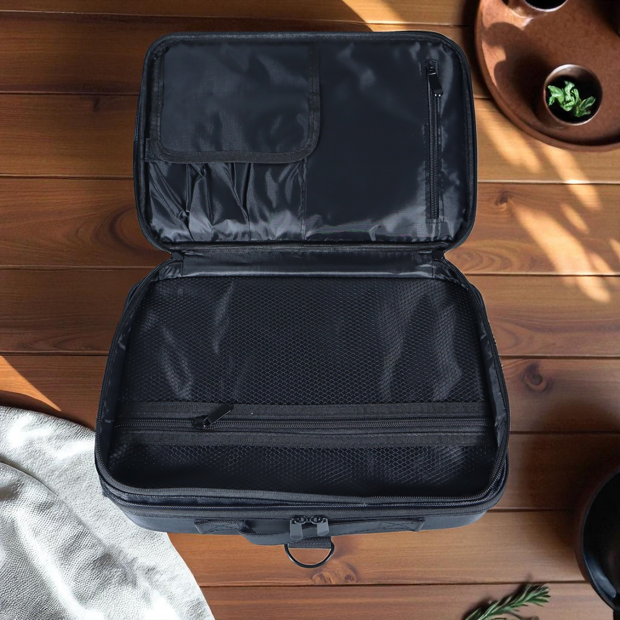 Biutte.co Tas Kosmetik Make Up Travel Three Layers Size S - X33