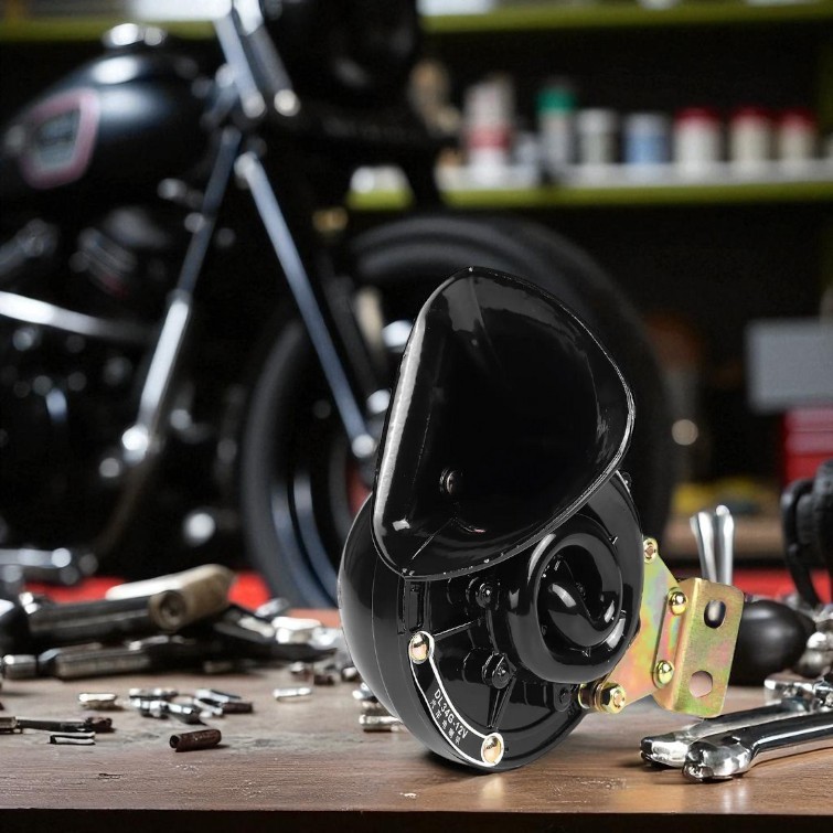 KKMOON Klakson Keong Mobil Loud Air Horn 12V 150dB - DL34G