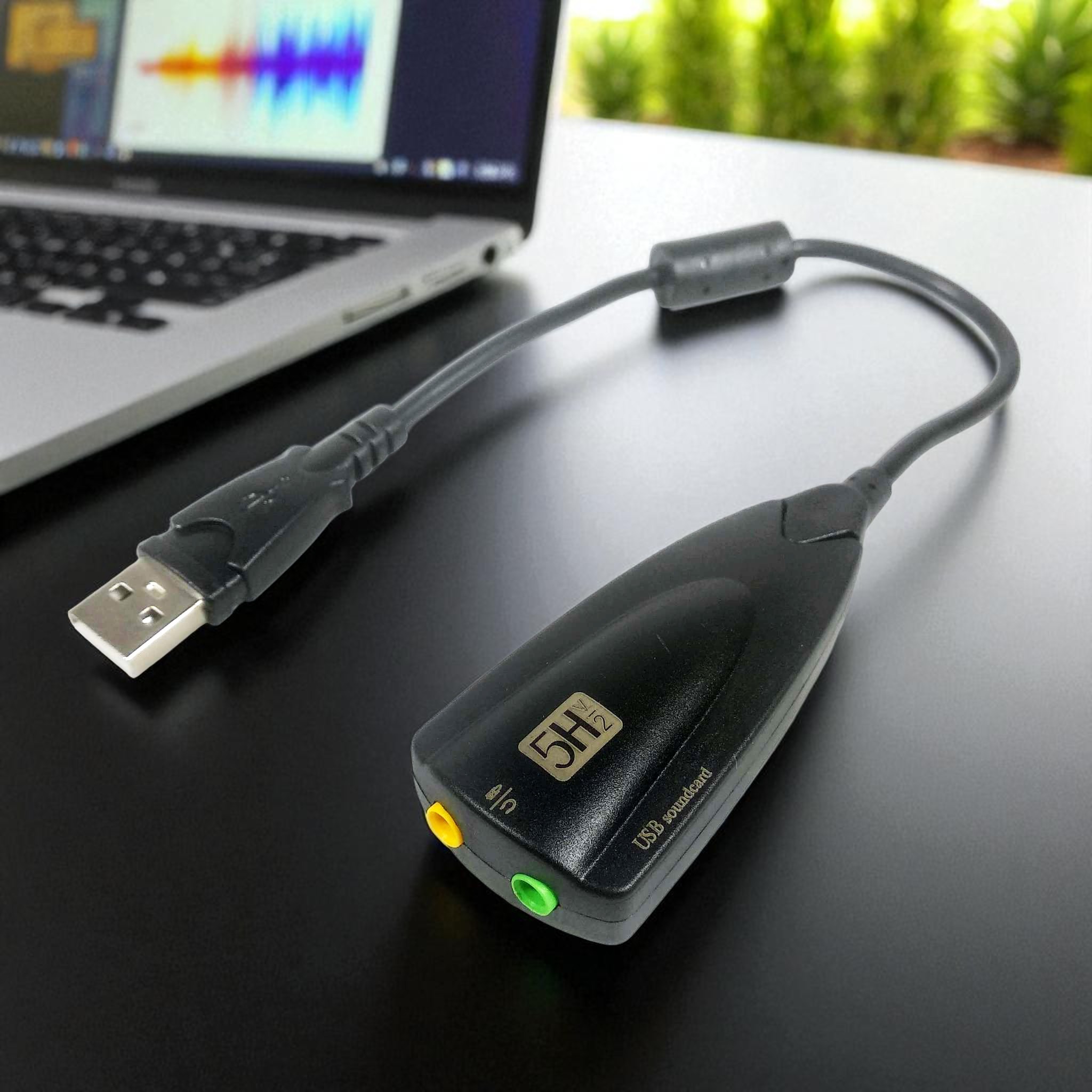 Soundcard USB Virtual 7.1 Channel dengan Chipset China - 5Hv2