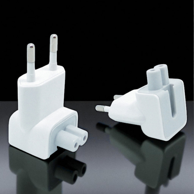 KONSMART Kepala Charger Adaptor EU Plug Duckhead for Magsafe Macbook - A1561
