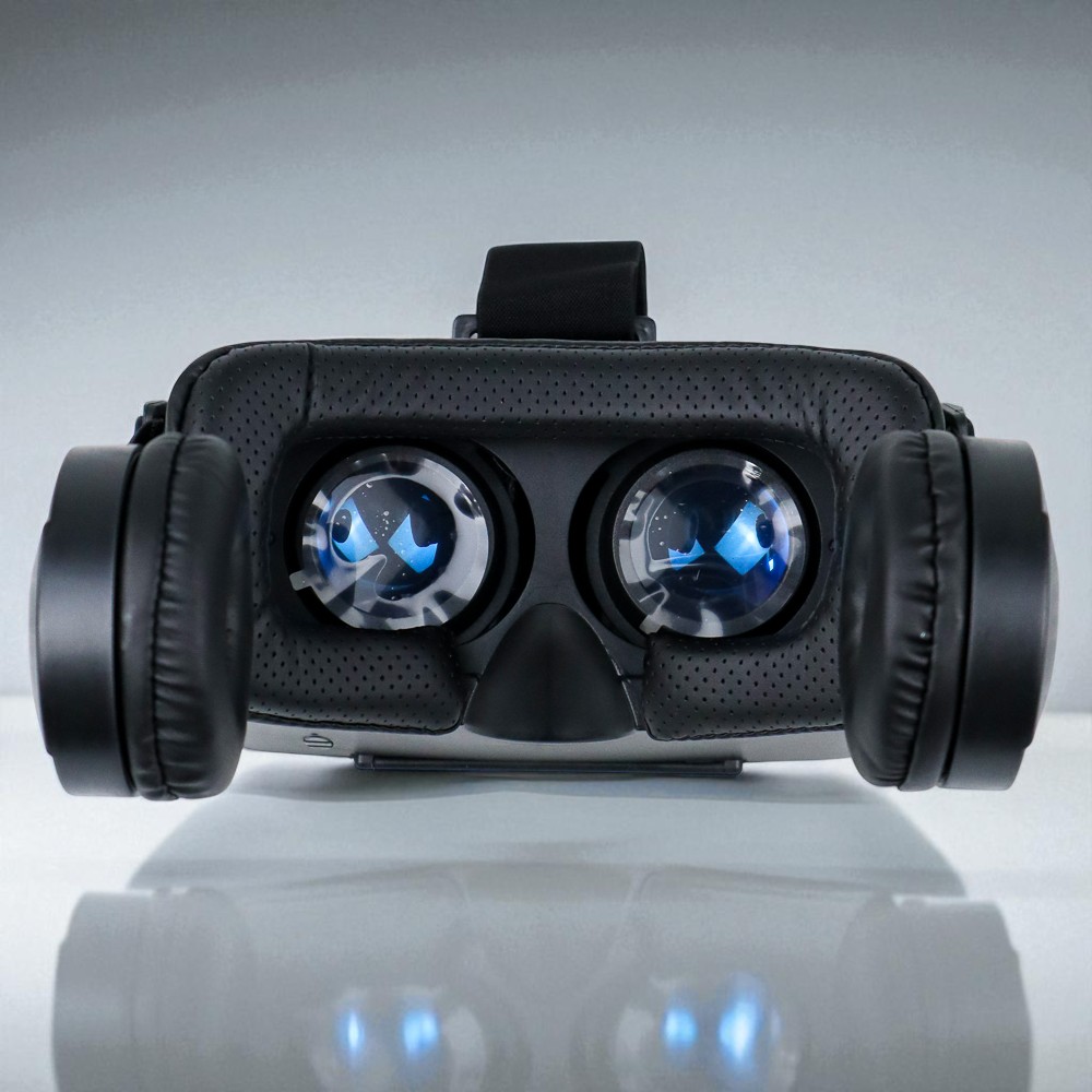 VRPARK Box Virtual Reality VR Glasses Headset with Headphone - J20
