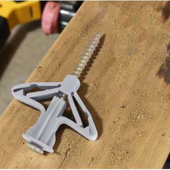 MERCUW Sekrup Fisher Self Drilling Drywall Anchor 49 Sets/Pack - BH2-100