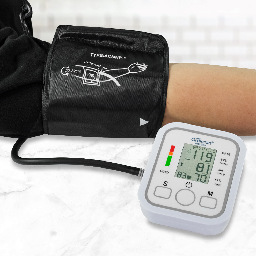 TaffOmicron Tensimeter Digital Pengukur Tekanan Darah Dual Power - BW-3205 - Gambar 6
