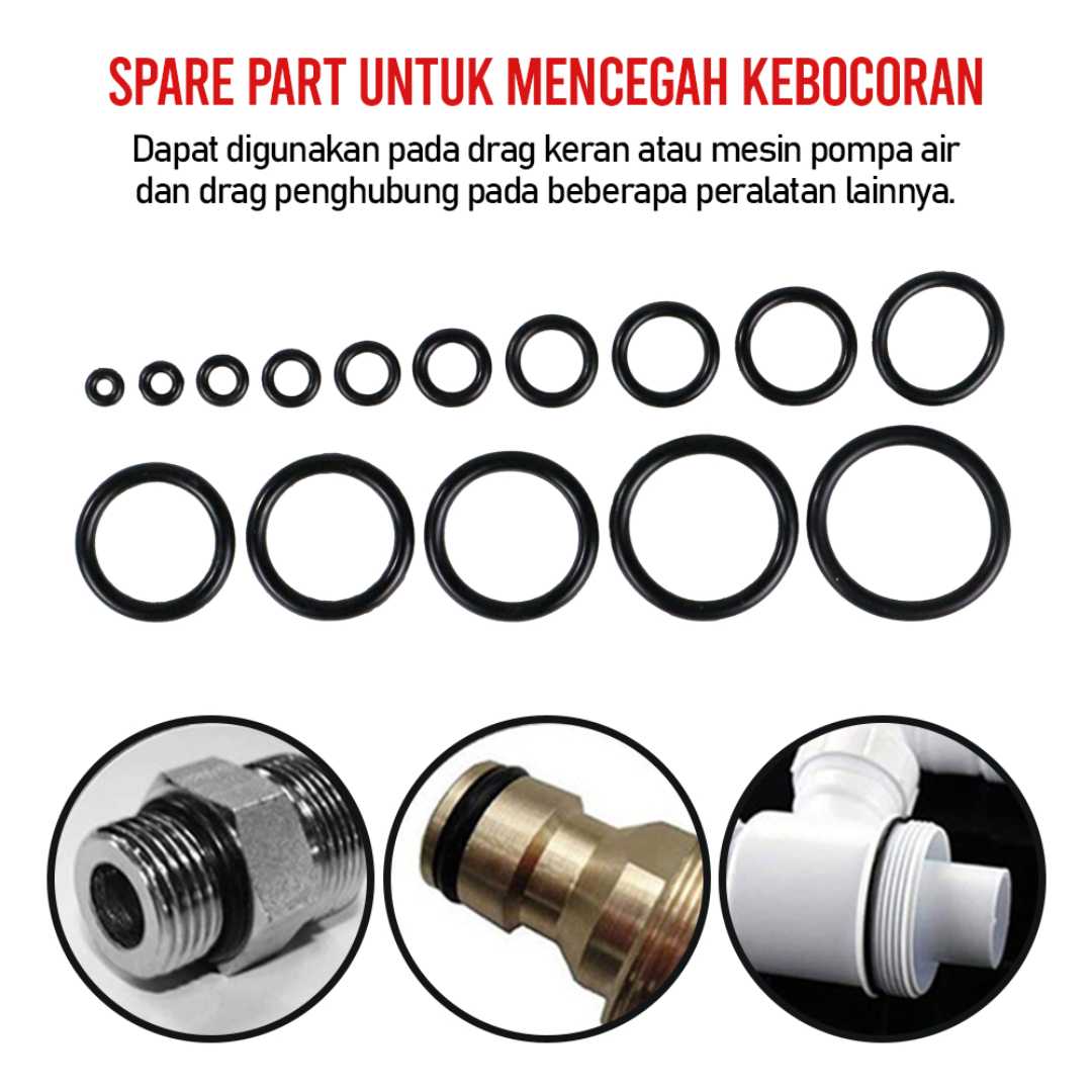 Taffware Karet Rubber O-Ring Seal Tightening Multifungsi - E436 - Gambar 6