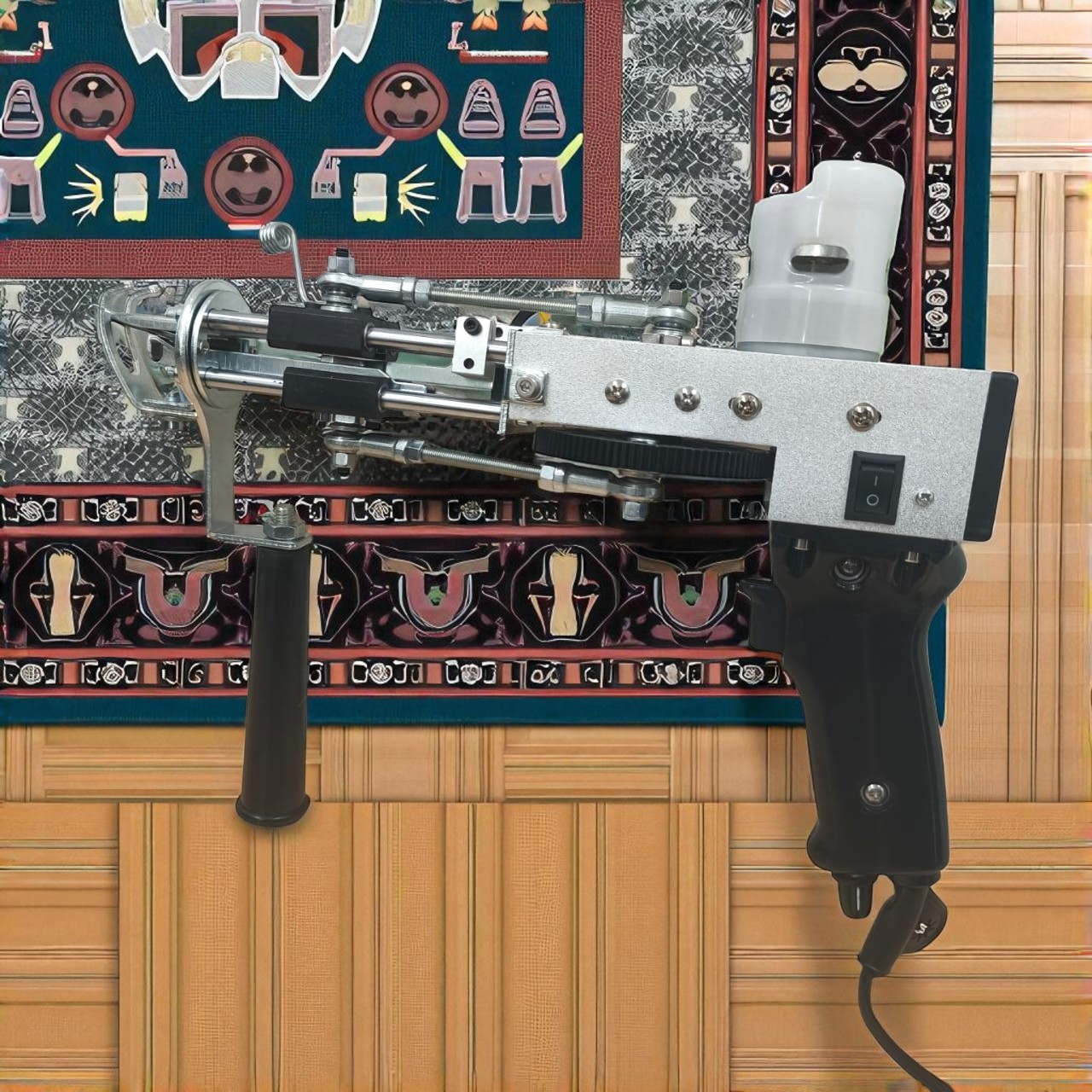 Digiwave Alat Jahit Karpet Carpet Tufting Gun 2in1 Cut and Loop Pile - TD-02