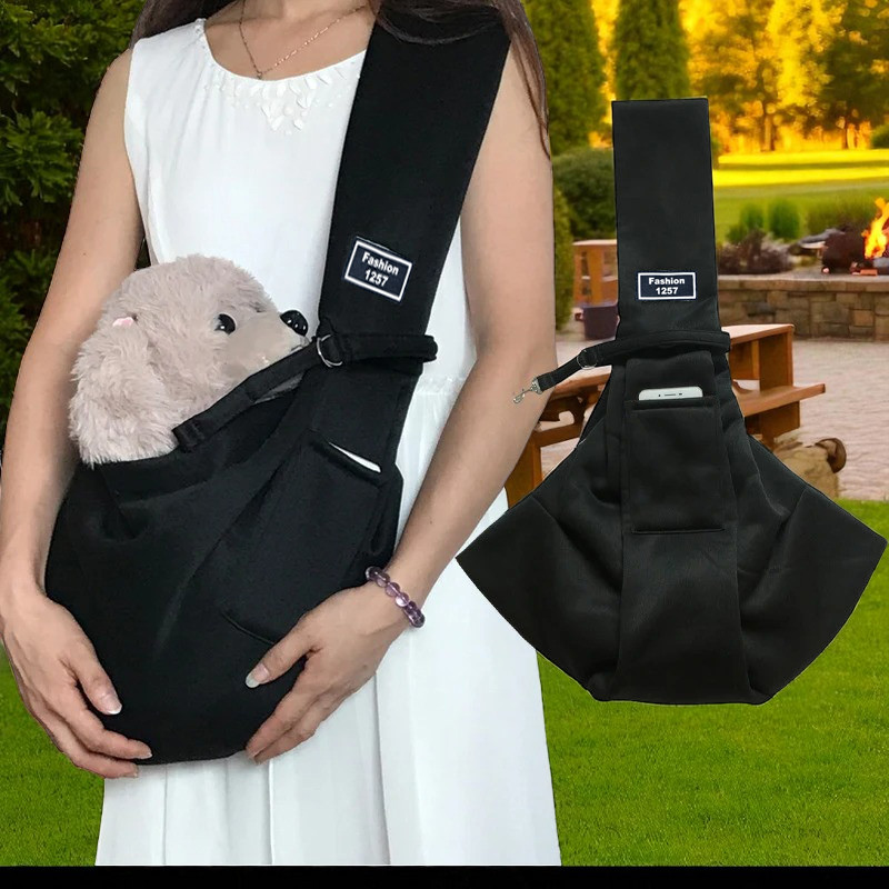 PETO Tas Gendongan Anjing Kucing Portable Pet Crossbody Bag - P320