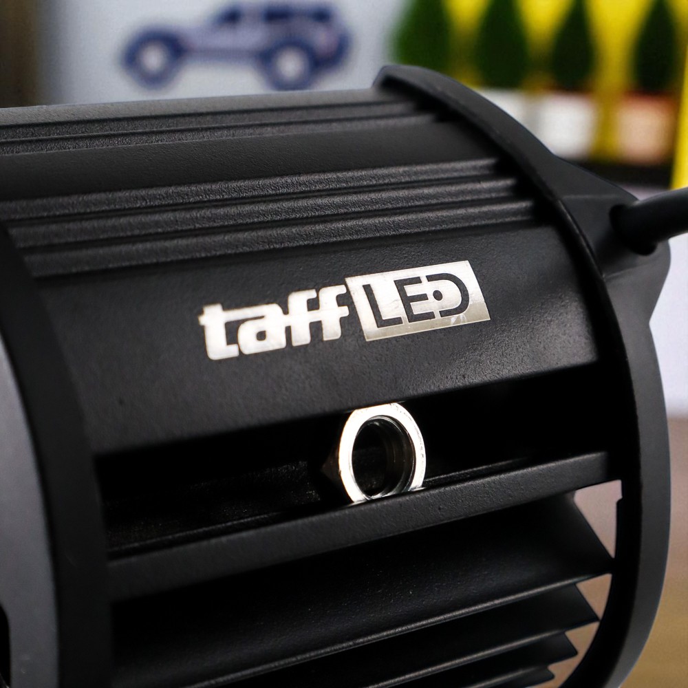 TaffLED Spotlight LED Foglamp Headlight Offroad IP67 Cool White 12V - JT050
