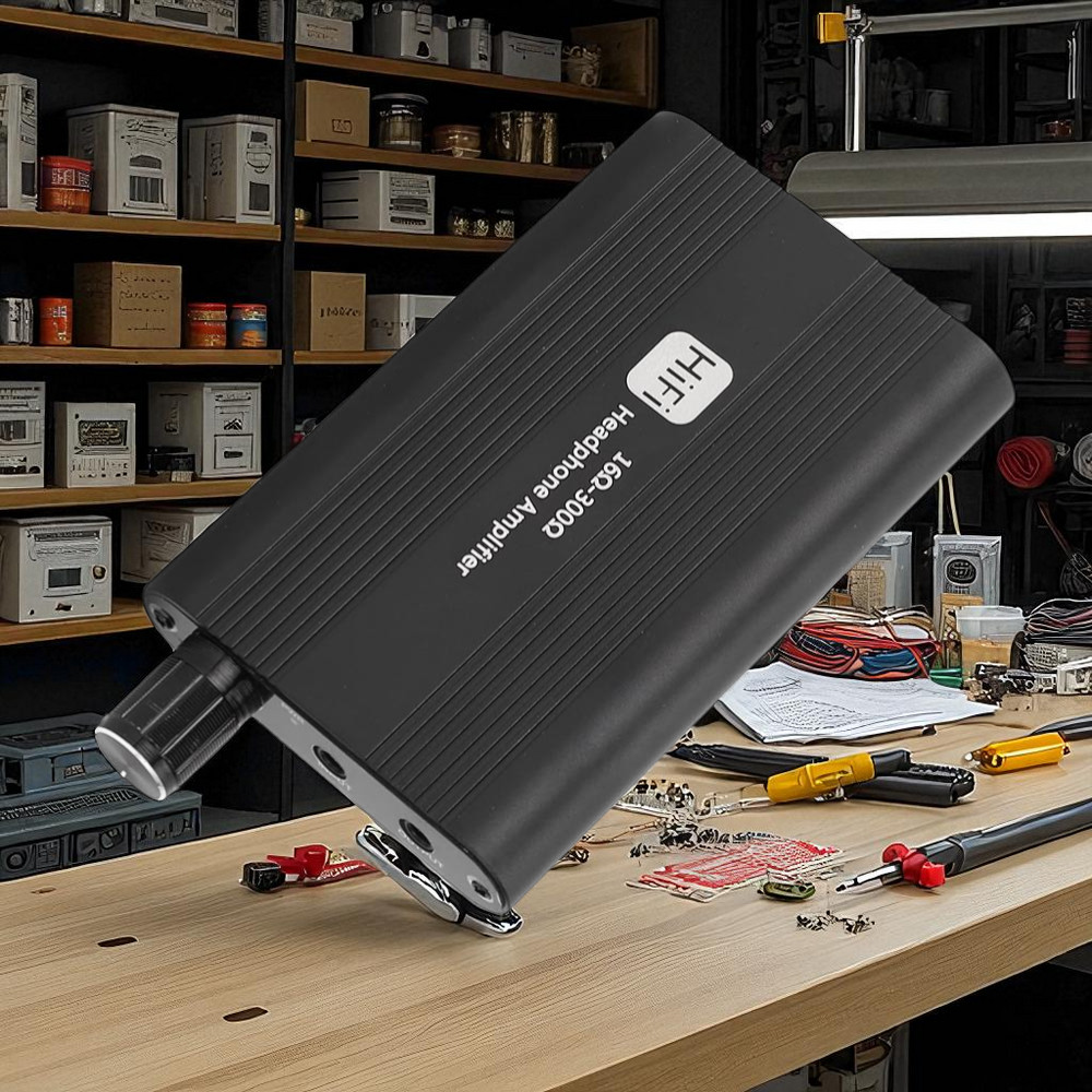 OOTDTY Portable Headphone Amplifier HiFi 16-300 Ohm - D3CS