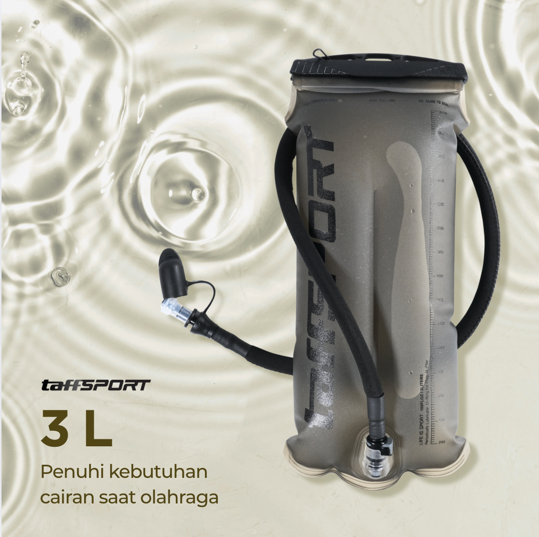 TaffSPORT Water Bladder Hydration Bag Kantung Air Minum Sepeda 3L - TF2