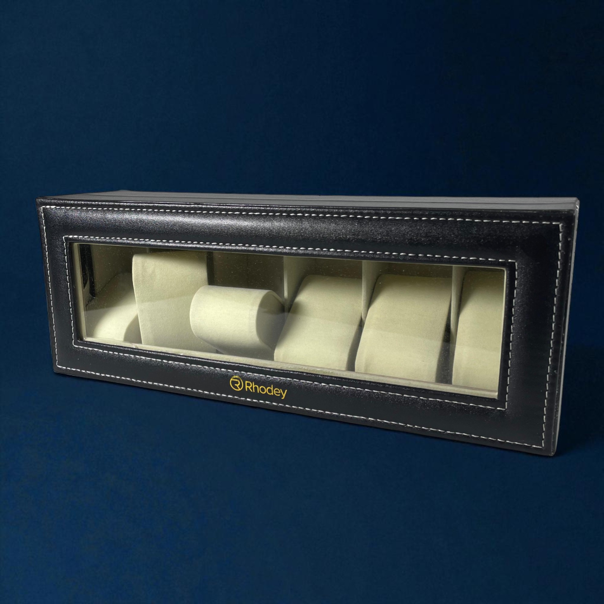 Kotak Penyimpanan Jam Tangan Storage Organizer Watch Box 6 Slot - LS-006