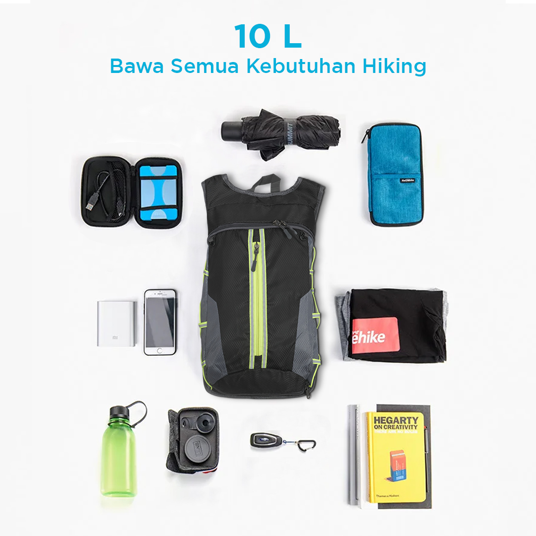 CoolChange Tas Ransel Gunung Hiking Sepeda Waterproof 10L - 3010