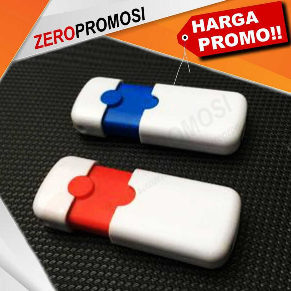Jual Souvenir Flashdisk Dual Tone Push FDPL35 Custom | Jakmall.com