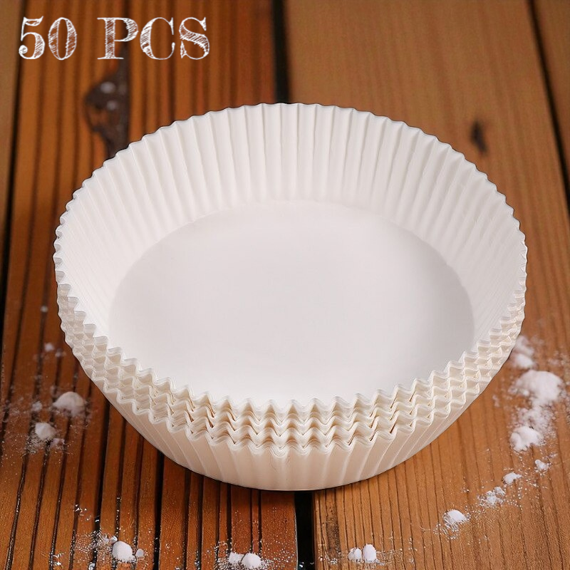 One Two Cups Kertas Alas Air Fryer Paper Liner Oilproof 16cm 50 PCS - MK5 - Gambar 2