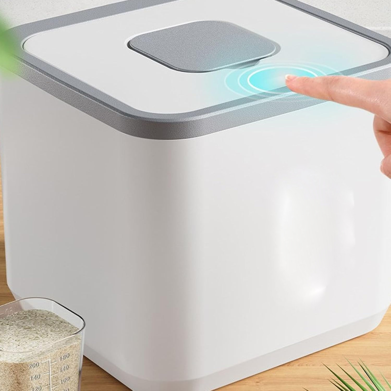 JOY Tempat Beras Household Dispenser Rice with Measuring Cup Rice 5kg - HJ
