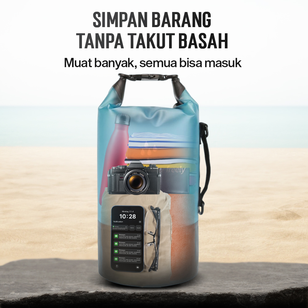 ZEST Tas Outdoor Waterproof Bucket Dry Bag - OB109
