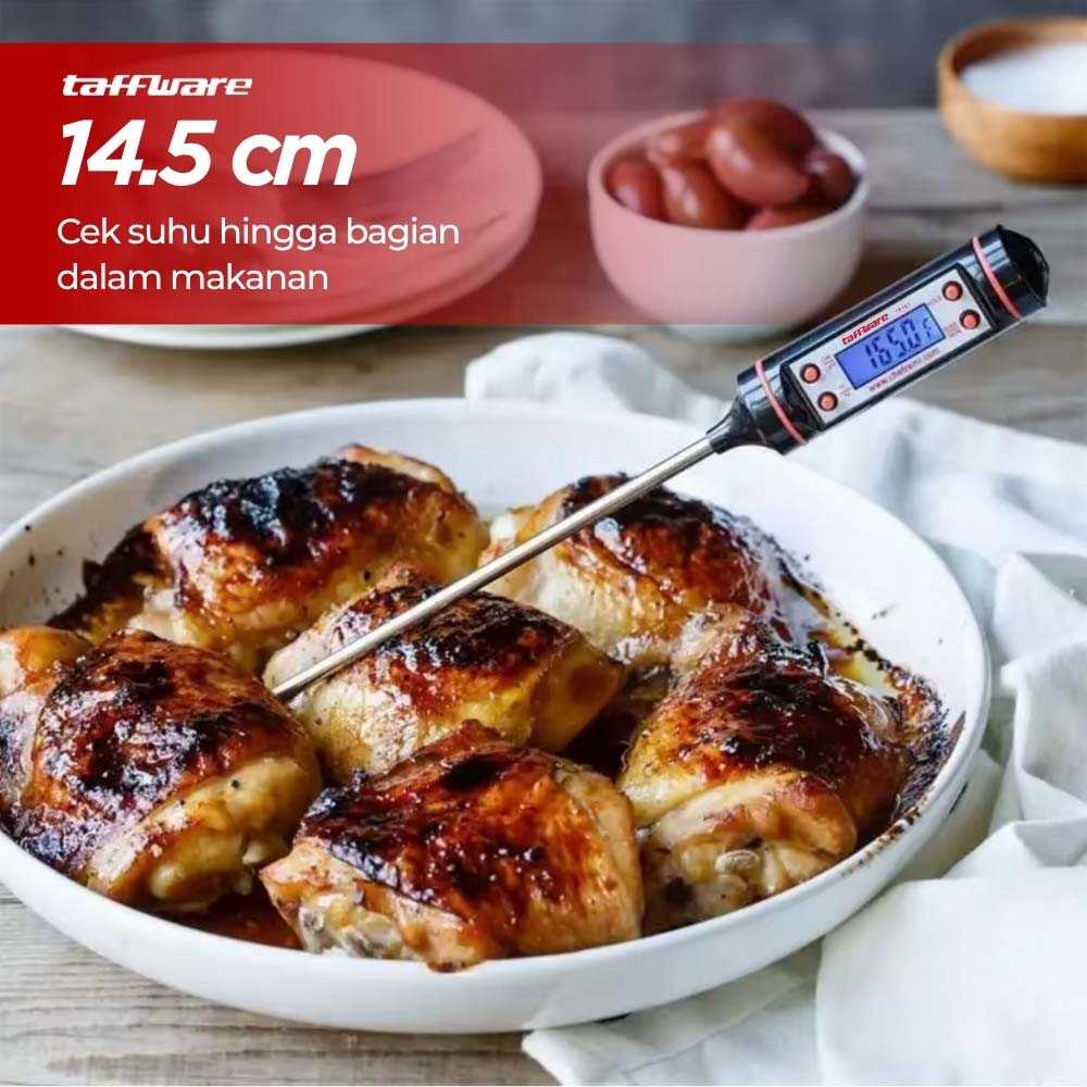 Taffware Termometer Pengukur Suhu Makanan Digital Daging Kopi Susu - TP101 - Gambar 4