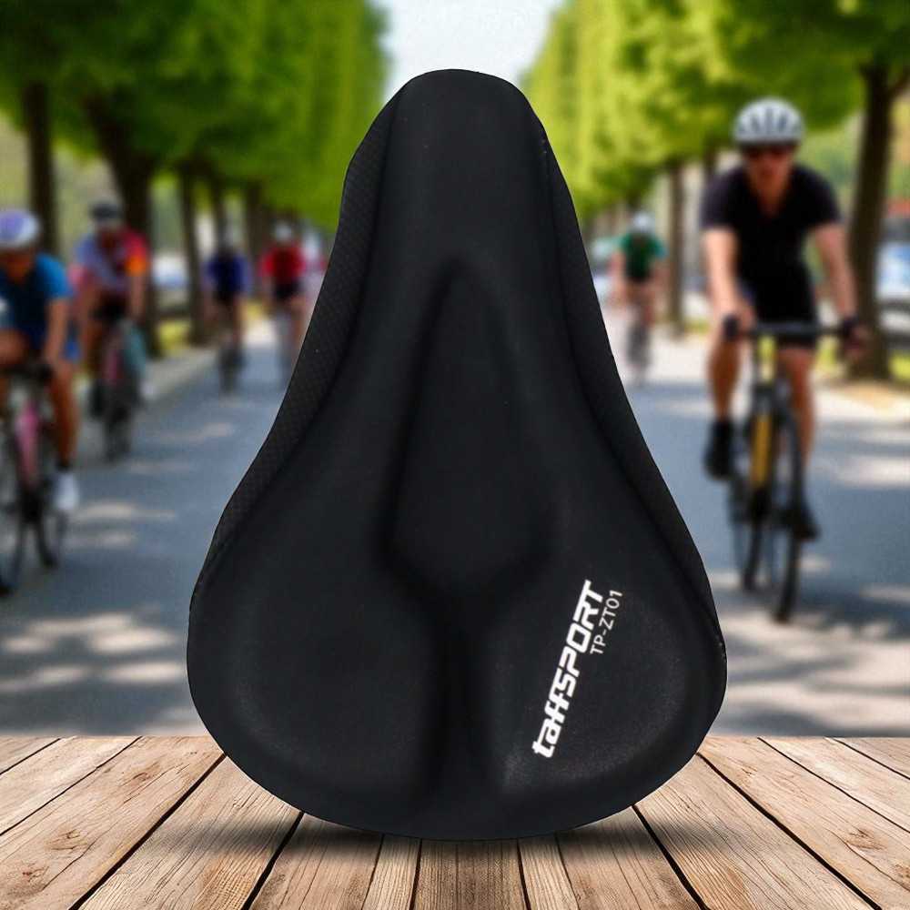 TaffSPORT Sarung Jok Sadel Sepeda 3D Silicone Gel - TP-ZT01 - Gambar 2