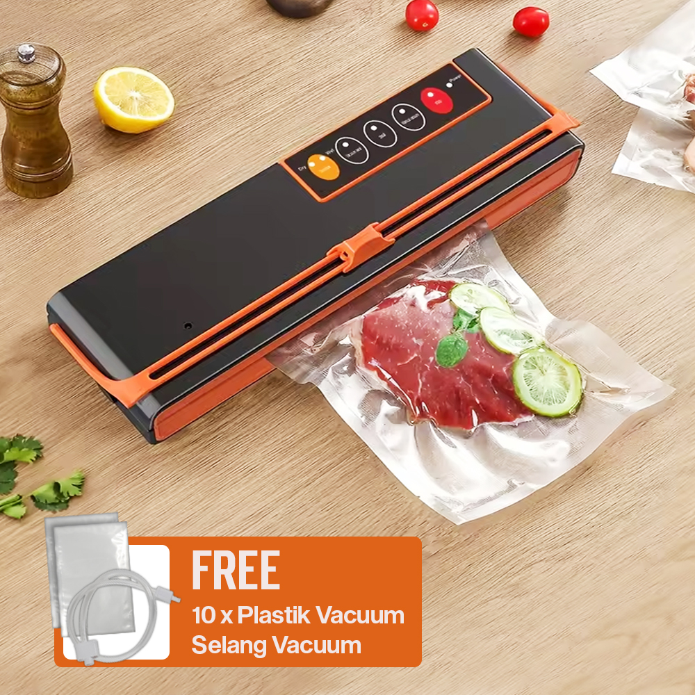 ATWFS Alat Vakum Makanan Vacuum Sealer Packaging Machine with Bag - SX-168