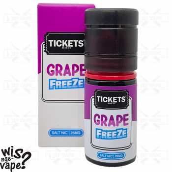 Tickets Freeze 30ml - Saltnic Liquid by EJM