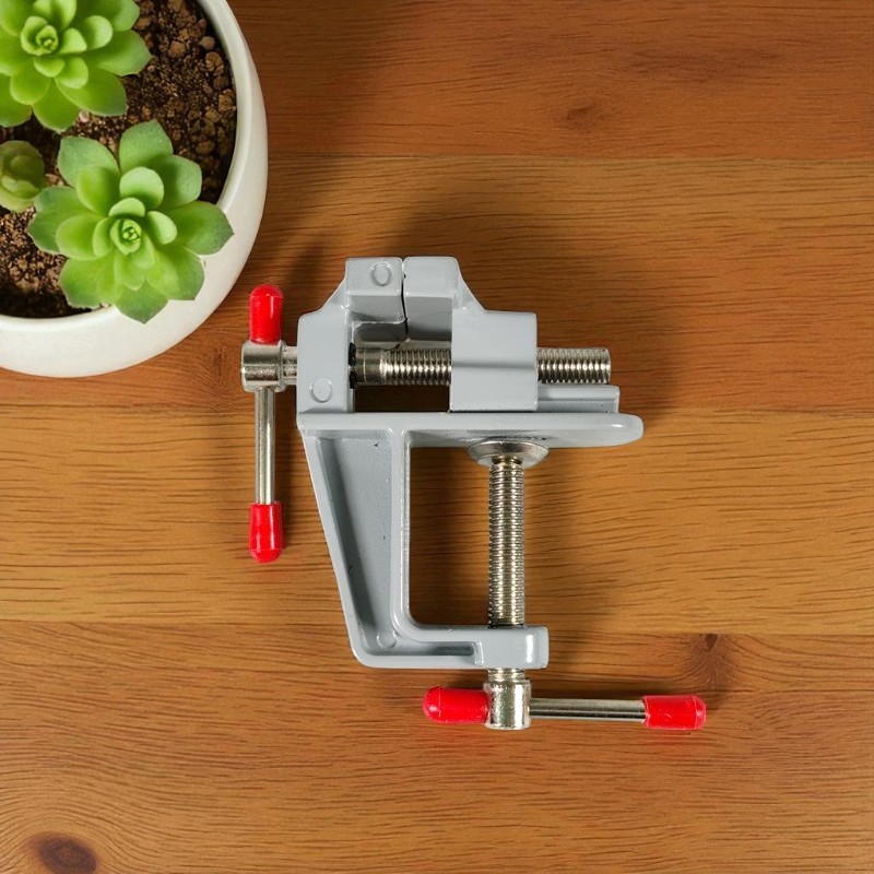 YCT Clamp Jepit Meja Vise Bench Table Kerajinan Seni Perhiasan 25mm - QST