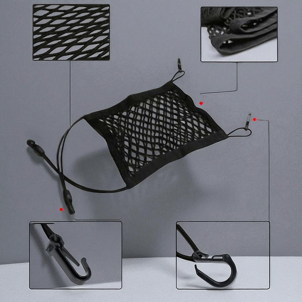 Jaring Mesh Penyimpanan Barang Mobil Car Net Organizer - C38419