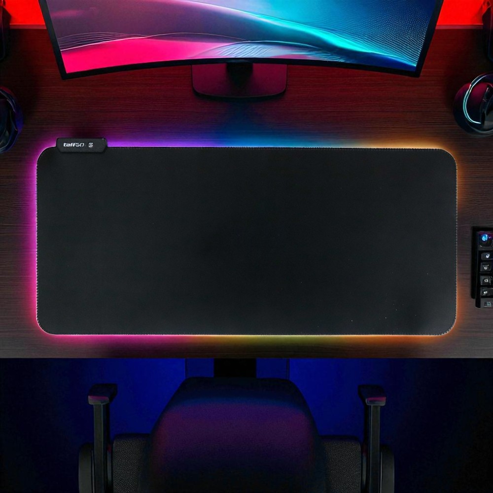 TaffGO Gaming Mouse Pad XL RGB LED 700x300x4mm - GMS-WT5