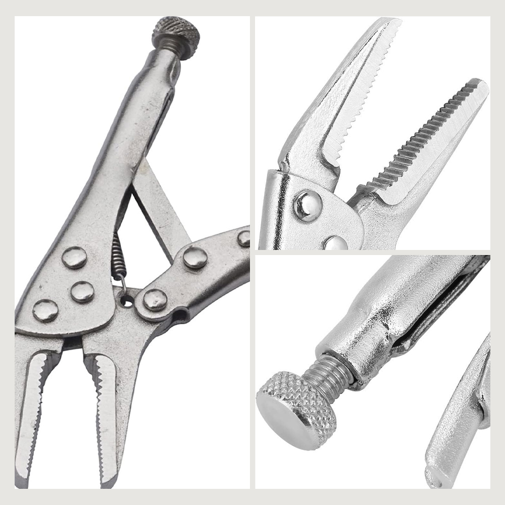 LAOA Tang Multifungsi Pliers Manual Mouth C Type Needle Nose 5 Inch - L100