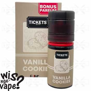 Tickets Vanilla Cookies 30ml - Saltnic Liquid by EJM