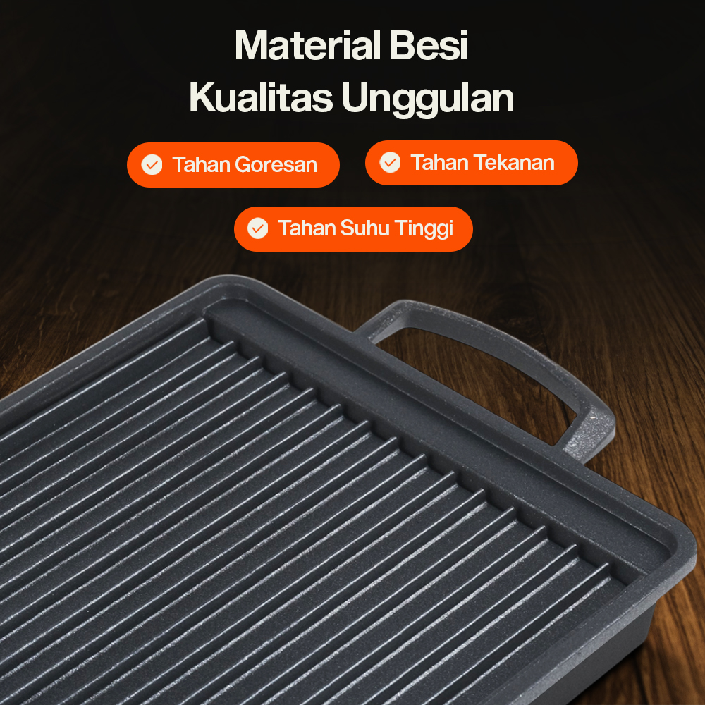 Aihogard Alas Panggang Arang BBQ Japanese Grill Stove 24x14.5cm - H02