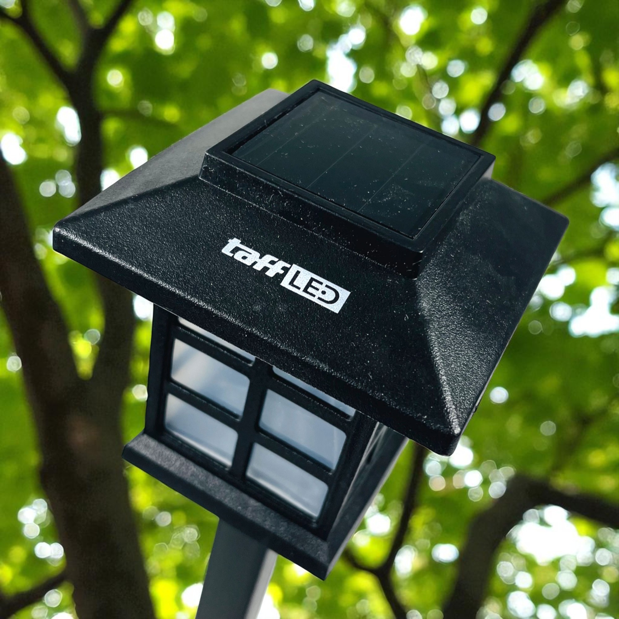 TaffLED Lampu Taman Hias Tancap Sensor Cahaya Solar Power Waterproof - EM300