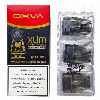 Cartridge Oxva Xlim SS Top Fill - Catridge Oxva SS Authentic By Oxva