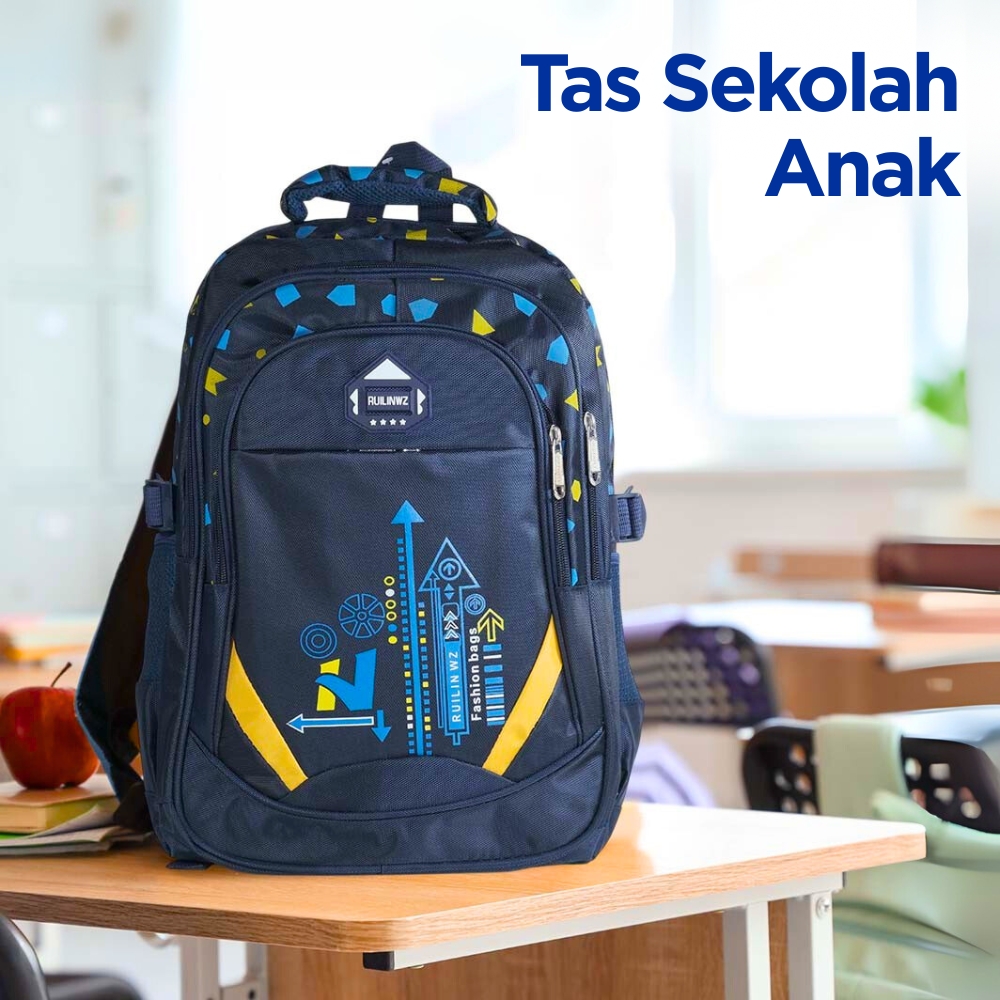RUILINWZ Tas Ransel Sekolah Anak - 6352