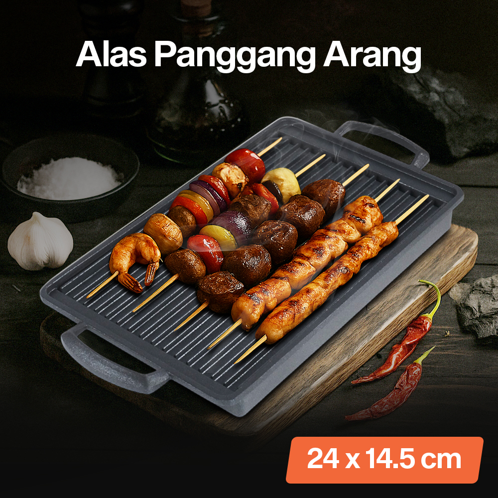 Aihogard Alas Panggang Arang BBQ Japanese Grill Stove 24x14.5cm - H02