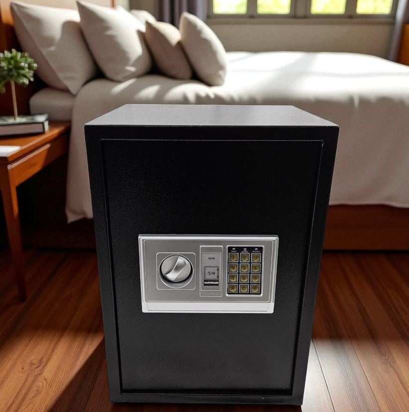 TaffGUARD Kotak Brankas Hotel Safety Anti-Theft Box Password - TG-31