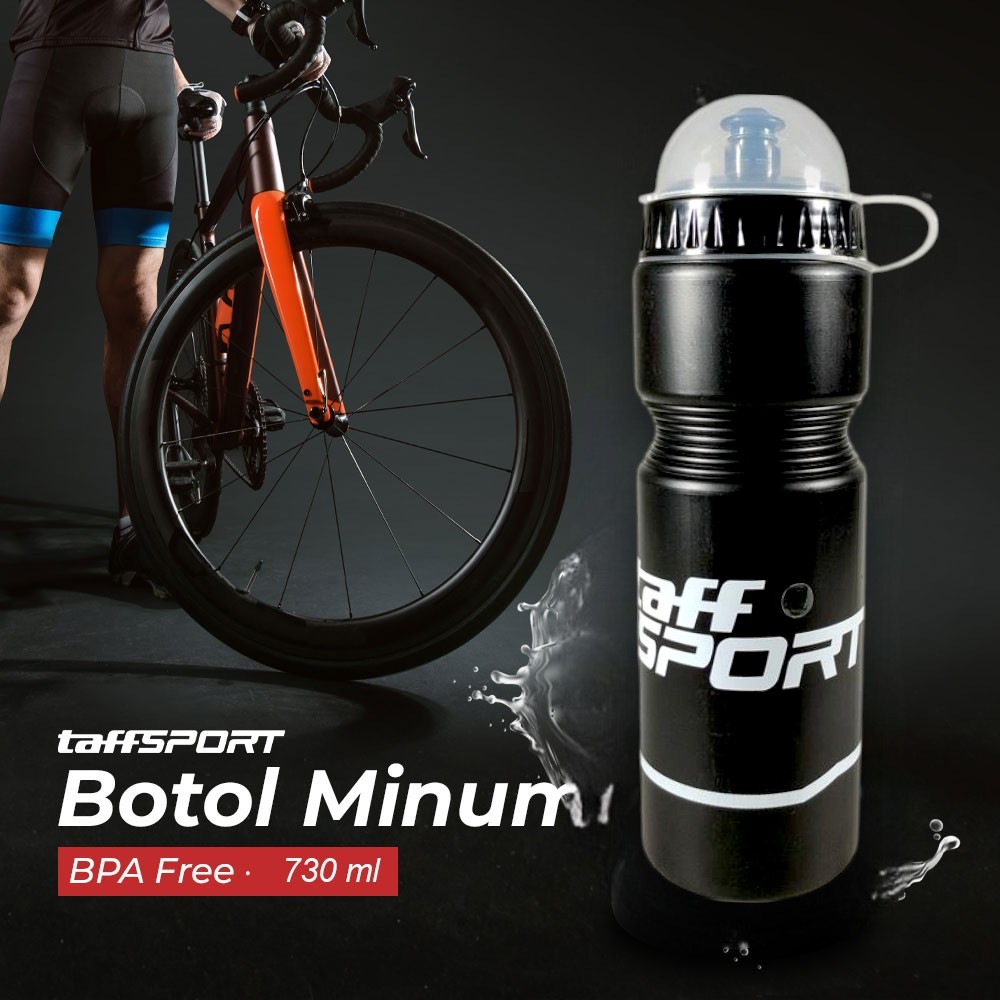 TaffSPORT Botol Minum Sepeda Olahraga Plastik BPA Free 730ml - 30A11