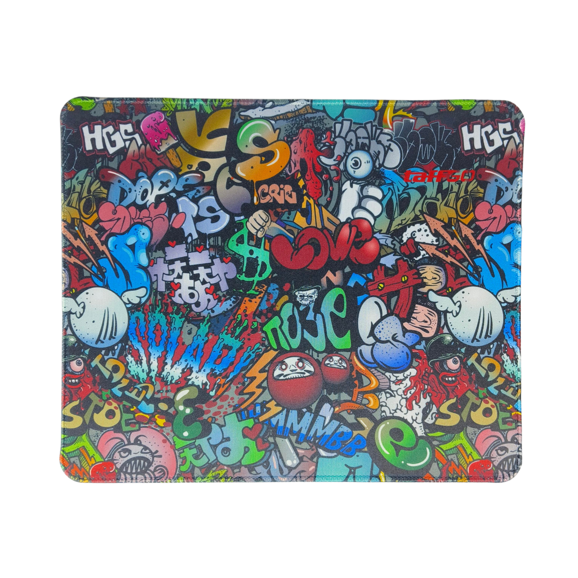 TaffGO Gaming Mouse Pad Street Grafitti Desk Mat - EI25