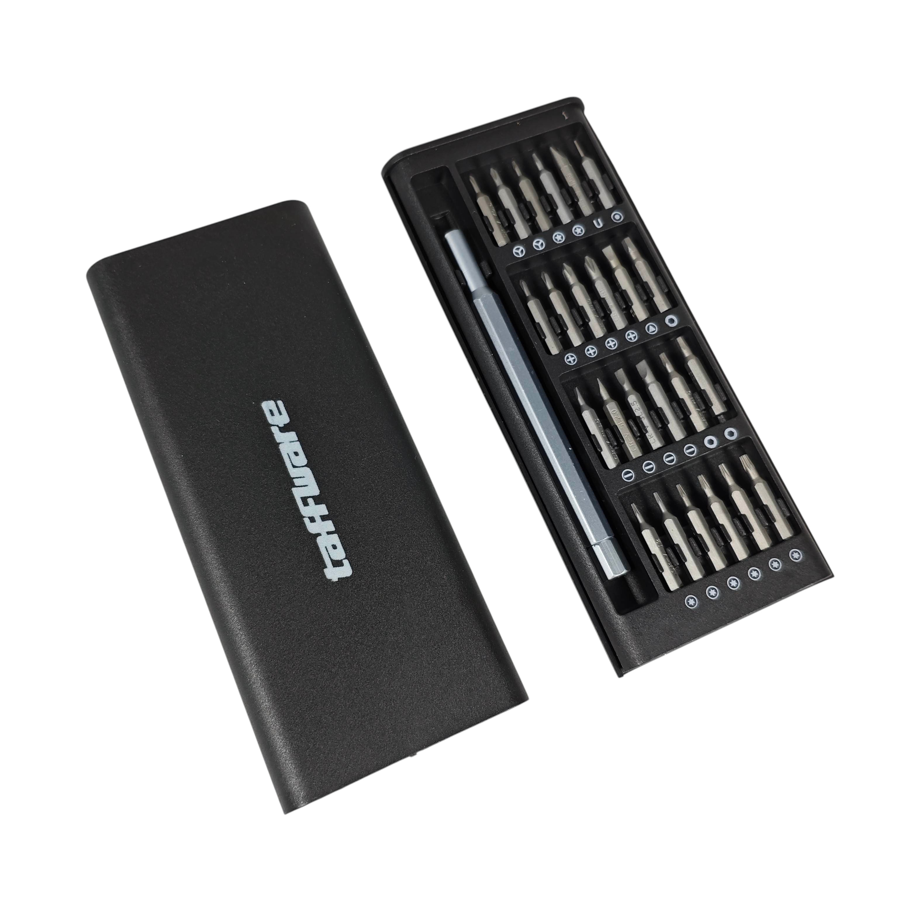 Taffware Obeng Set Premium Precision Screwdriver Magnetic Bits 24in1 - 6024-C