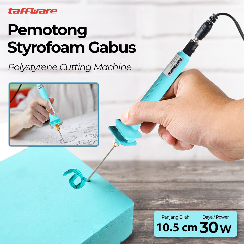 Taffware Pemotong Styrofoam Gabus Polystyrene Cutting Machine 10cm 30W - CT10