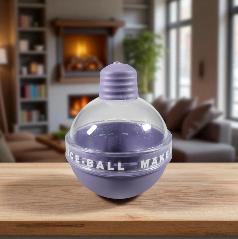 SESERN Cetakan Es Batu Silikon Bola Light Bulb Ice Cube Mold - GJ2980