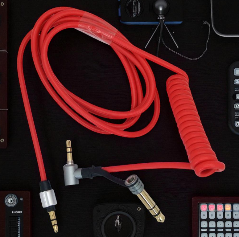 AUX Audio Cable Pro Detox 3.5 and 6.5mm Male to Male - AV141