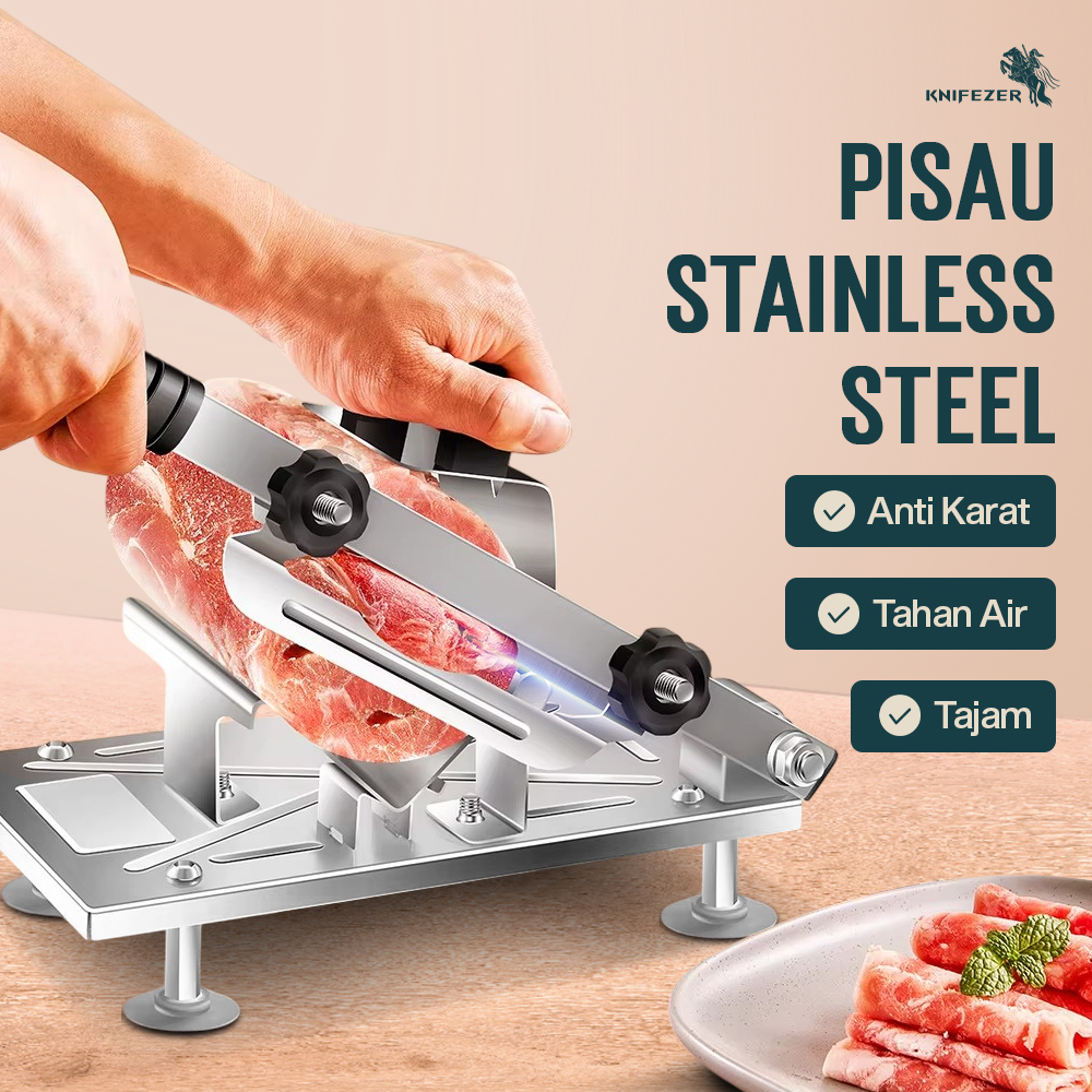 KNIFEZER Alat Pemotong Daging Buah Vegetables Meat Slicer - BX002