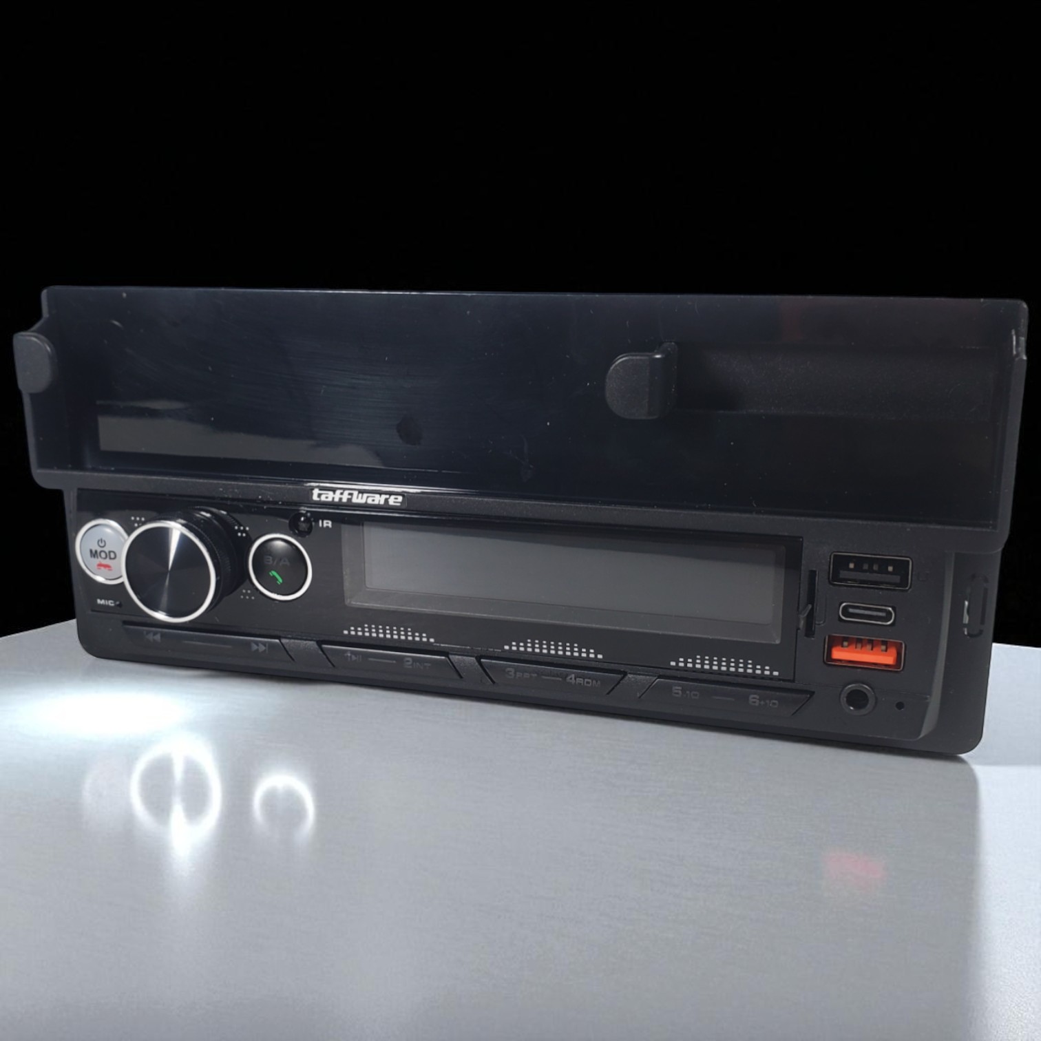 Occkic Tape Mobil Audio MP3 Player Bluetooth USB ISO with Phone Holder - HL81
