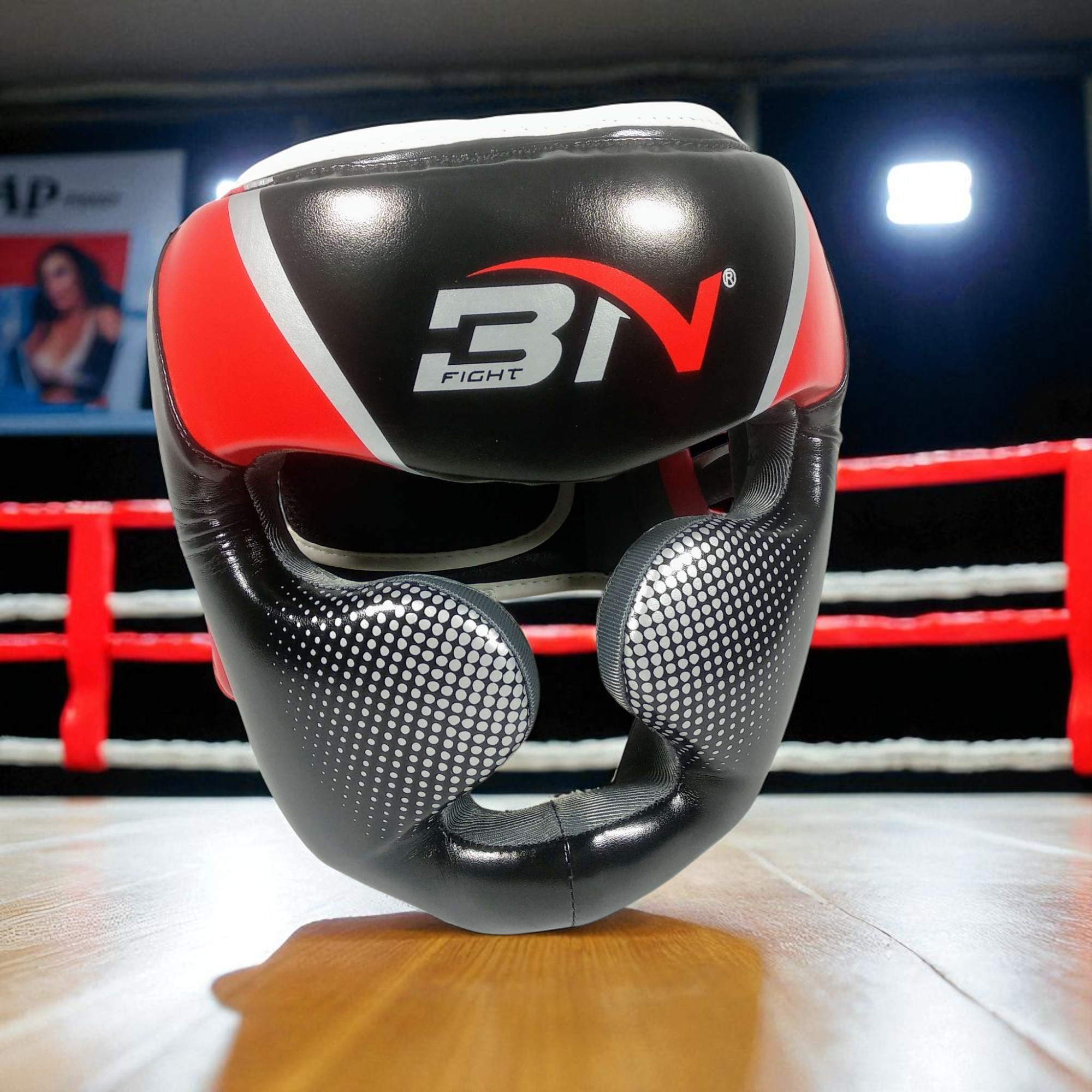 BNPRO Helm Tinju Muay Thai MMA Pelindung Kepala Size XL - BNHG-01