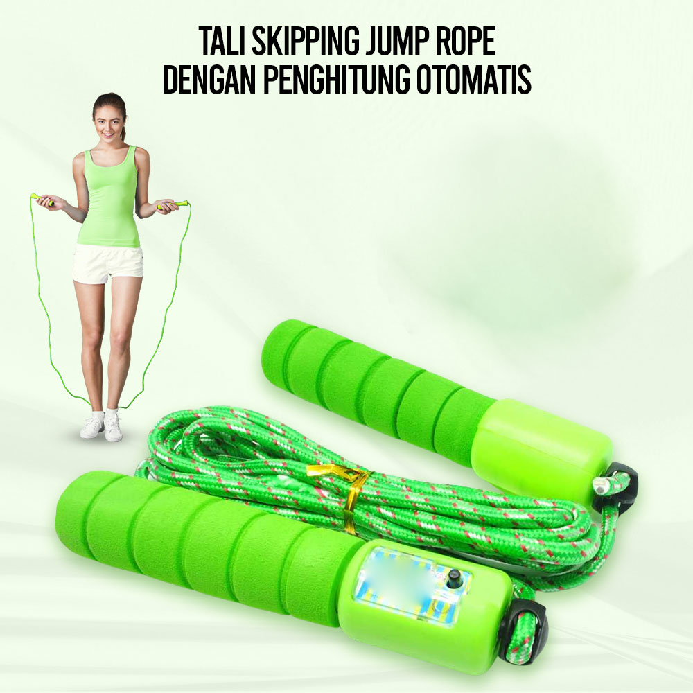 Tali Skipping Jump Rope dengan Penghitung Otomatis - KY-319