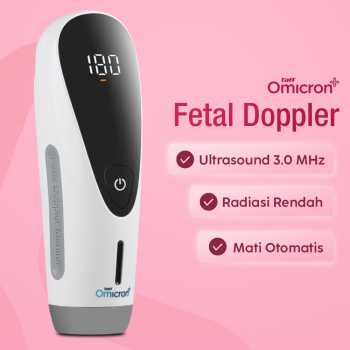TaffOmicron Alat Deteksi Jantung Janin Fetal Doppler Heartrate 3.0MHz - FH-A01