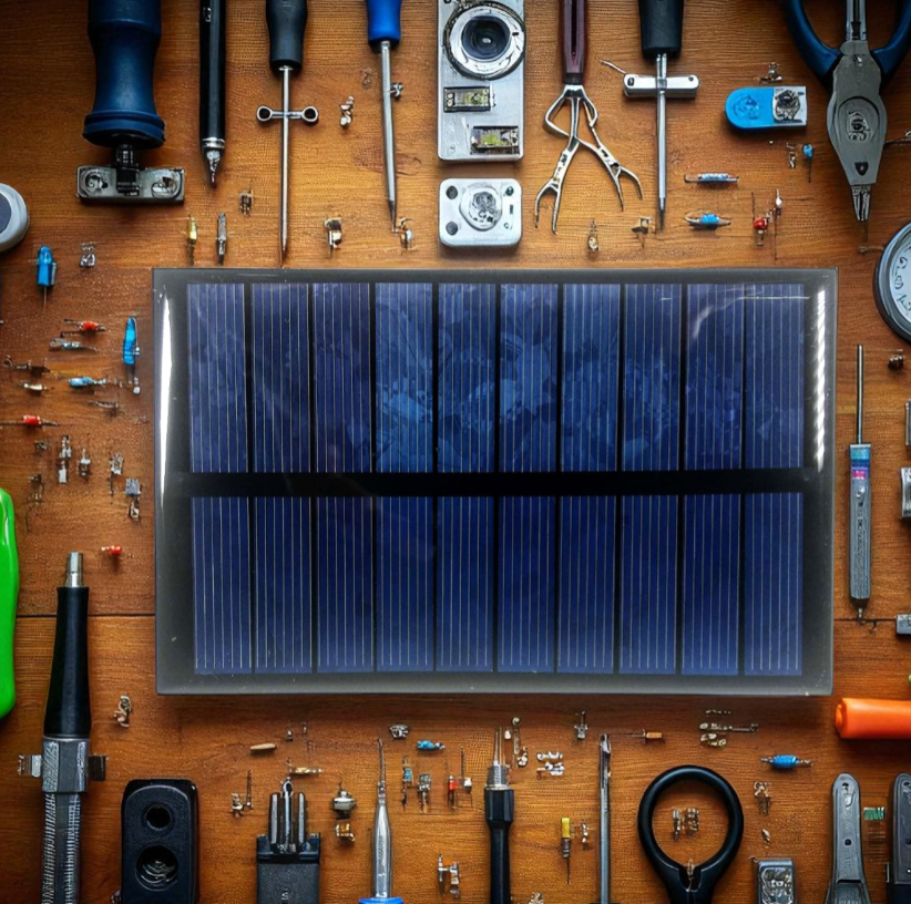 Taffware Solar Panel Mini Polycrystalline DIY Power Bank 5V 1.1W 220mA