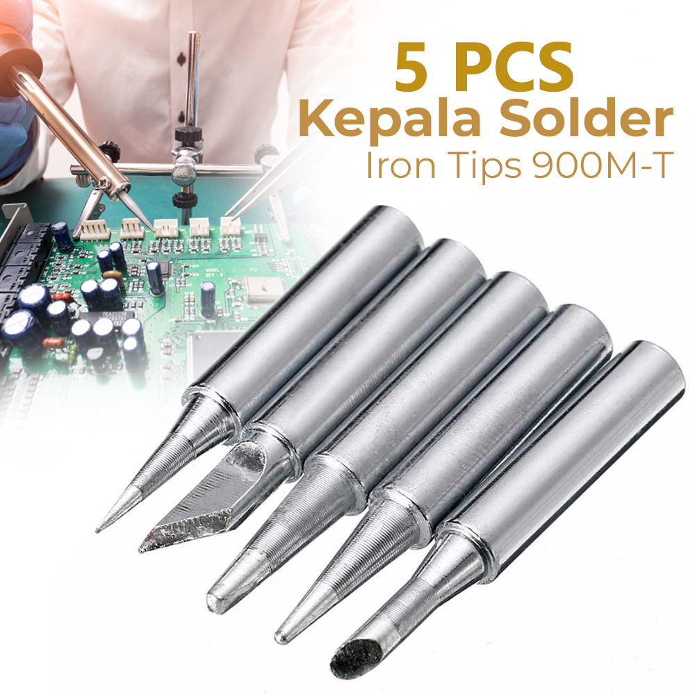 Mayitr Set Mata Solder Station Tool Iron Tip 900M-T 5 PCS - BI5044