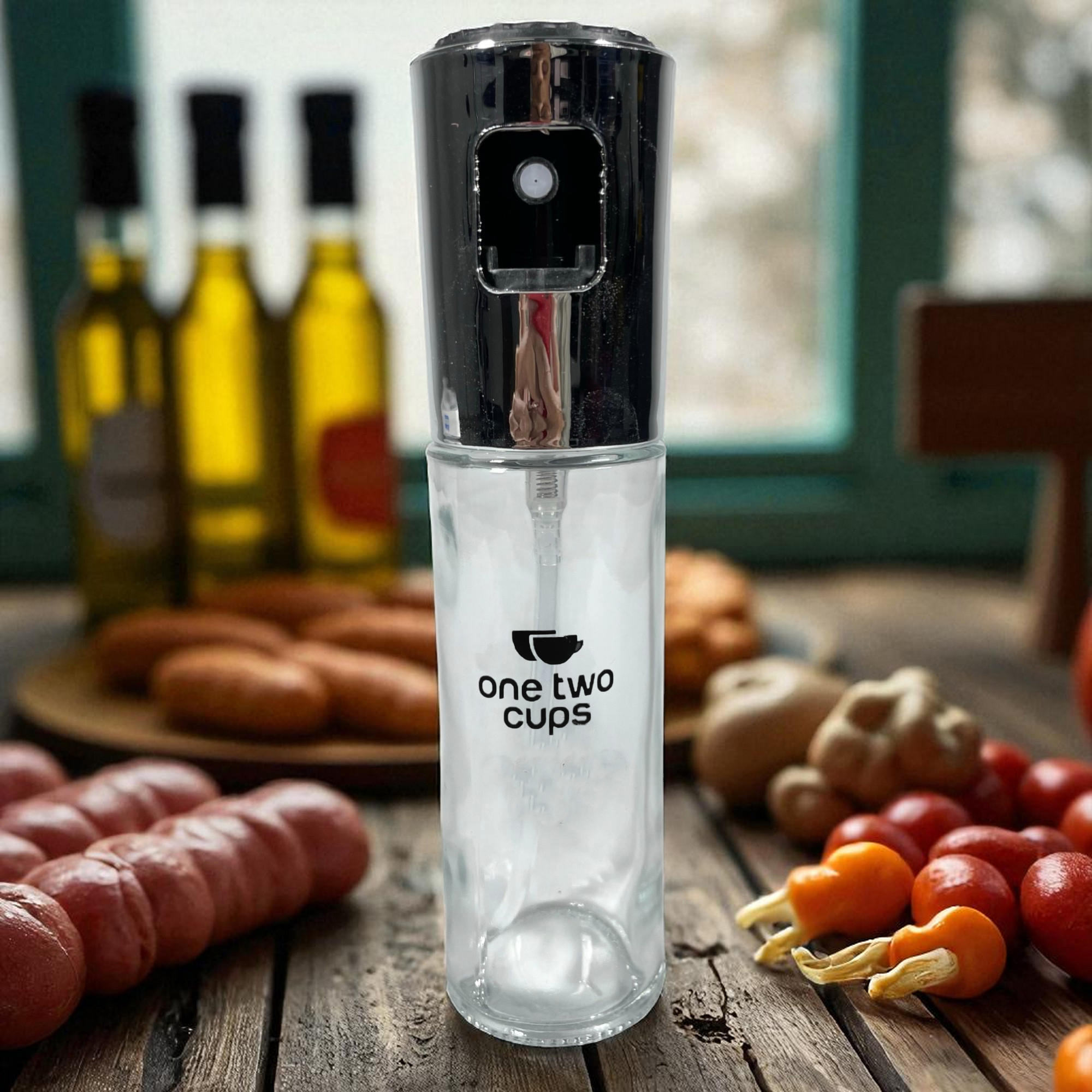 One Two Cups Botol Minyak Spray Olive Oil BBQ Food 100ml - HEA-1075